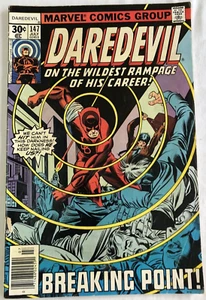 DAREDEVIL #147 JULI 1977 BRUCHSTELLE! VILLIAN PURPLE MAN MARVEL COMICS - Bild 1 von 4
