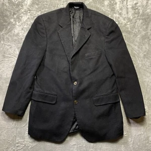 Grant Thomas Lord & Taylor 100% Kaschmir Sport Mantel Blazer Herren 40 R Schwarz - Bild 1 von 11
