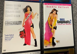 Miss Congeniality and Miss Congeniality 2 Original DVDS - Picture 1 of 1