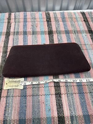 Vintage Harry Levine Black Evening Clutch 1950s 12x6” Matching Gold Coin Purses - Image 1 of 4