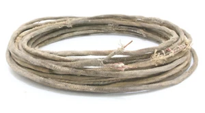A1# Western Electric 18GA waxed cloth copper speaker power wire 9.4meter* 3pcs - Picture 1 of 2