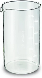 Borosilicate Glass Replacement Beaker for 1000Ml French Press Coffee Maker - Picture 1 of 12