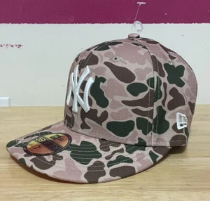 New York Yankees New Era MLB Camo 1996 World Series 59fifty Fitted Hat 7 New! - Picture 1 of 14