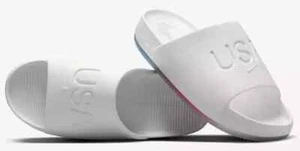 Nike Men's Size 12 Calm Slide Olympics USA White Sail FV5601-100 - Picture 1 of 5