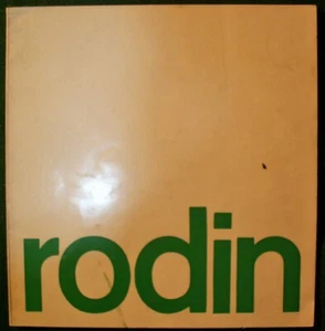 AUGUSTE RODIN Art Gallery EXHIBITION CATALOGUE Croatia 1968 Vintage SCULPTURE - Picture 1 of 3