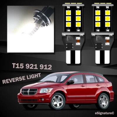 2 x Luz de reversa de respaldo 912 921 T15 W16W Bombilla LED para Dodge Caliber 2007-2012 Foto 1 de 4
