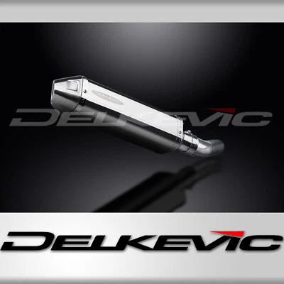 Kawasaki ZX-10R Ninja 2008-10 Slip On 13" Tri-Oval Stainless Exhaust Muffler Kit Foto 1 de 4