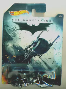 HOT WHEELS CAR - BATMAN - THE DARK KNIGHT - BAT-POD - #4/6 - 1:64 - NIP - Picture 1 of 2
