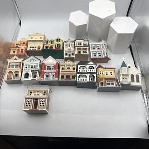 Hallmark Keepsake Nostalgic Houses and Shops Lot of 14 1984-88 1989-95 & 1997 - Picture 1 of 23