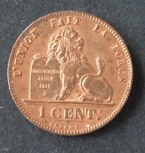 Belgique - Léopold II - Superbe monnaie de 1 Centime 1907 FR (4 ) - Picture 1 of 2