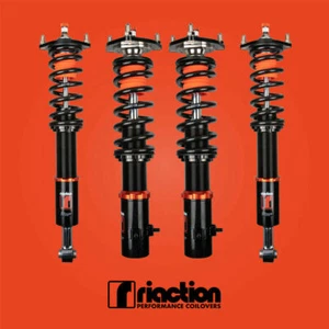 For 08-15 Mitsubishi Lancer Evolution | Riaction Coilovers 32 Way Adjustable - Picture 1 of 7