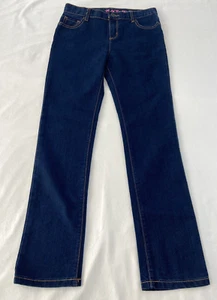CHILDREN'S PLACE Jeans Girls Size 12 Super Skinny Blue Denim Adjustable Waist - Picture 1 of 7