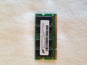 (2) Micron 128MB for 256MB total DDR PC2100S-2533-1-Z MT4VDDT1664HG-265C2 - Picture 1 of 2