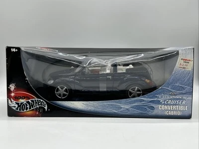 Hot Wheels 1:18 Diecast Cars BRAND NEW Chrysler PT Cruiser Convertible Dark Blue - Image 1 of 4