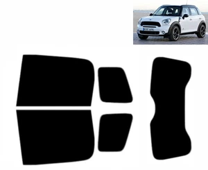 Pellicola Oscurante Vetri Auto Pre-Tagliata Mini Countryman 2010-2016 - Picture 1 of 1