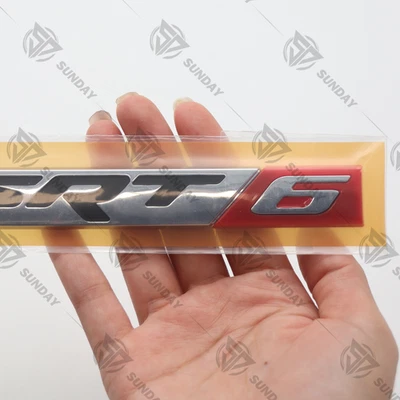 For Charger Challenger Chy300 SRT6 Tailgate Nameplate Badge Emblem 5029893AB - Image 1 of 4