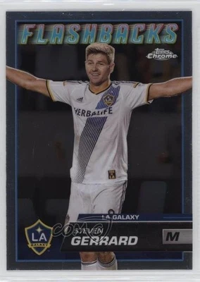 2023 Topps Chrome MLS MLS Flashbacks Steven Gerrard #168 - Image 1 of 2