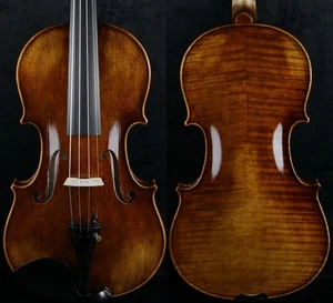 Fabulous Sound Violin Handmade after Stradivar 1716 Violin Pro Level ZM06 - Picture 1 of 12