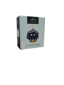 Hallmark 2025 Andenken Mini Itty Bitty Spider Halloween Ornament - Bild 1 von 2