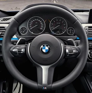 BMW M SPORT STEERING WHEEL WITH PADDLE SHIFTERS FITS F20 F30 1 2 3 SERIES X5 X6 - Picture 1 of 1