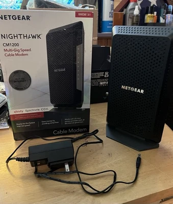 NETGEAR CM1200 Nighthawk DOCSIS 3.1 Modem - Image 1 of 2