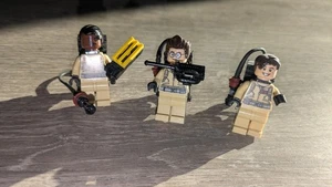 Vintage GHOSTBUSTERS 3 LEGO MINIFIG FIGURE Peter Egon Winston Classic 80s - Picture 1 of 6