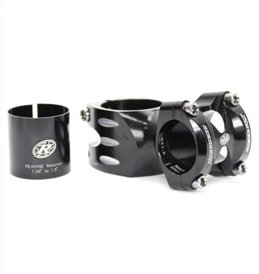 Reverse S-Trail Cannondale Stem, Fits 1.56" and 1.5" w/ shim 60mm length Black - Image 1 of 4