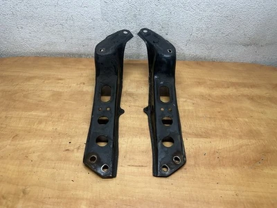 89-94 Nissan 240sx S13 OEM Front Tension Rod Mount Brackets PAIR L/R - NICE! - Image 1 of 4