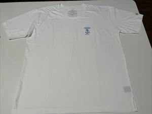 Camiseta Pussers Azul Marino Para Hombre Talla 2XL Indias Occidentales Británicas - Nueva Sin Etiquetas - Blanca - Imagen 1 de 10