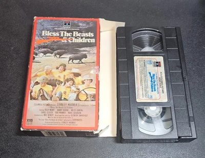 Bless The Beasts & Children (VHS, 1971) Bill Mumy Comedy Rare RCA Side Loader Foto 1 de 4