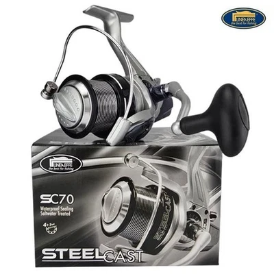 Lineaeffe Steel Cast 70 Surfcasting Brandungsrolle Meeresrolle Weitwurf robust - Bild 1 von 4