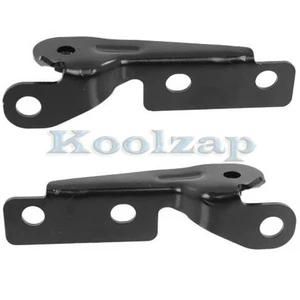 For 07-14 Sierra/Silverado Truck Hood Hinge Fender Support Bracket 2PC PAIR SET - Picture 1 of 9