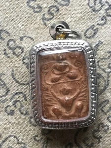 LP Parn auf Garuda Anhänger mächtig Glücksbringer Reichtum Top Thai Buddha Amulette - Bild 1 von 5