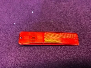 1972 - 1991 JEEP CJ J SERIES Red Left or Right Rear Side Marker Lamp Lens - Picture 1 of 5