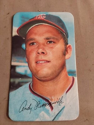 1970 Topps Baseball Super No 25 John Messersmith California Angel's - Image 1 of 2