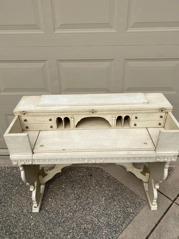 Antique Secretary Desk Cover