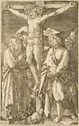 BUNDELE (19.Jhd) nach DÜRER (*1471), Christus am Kreuz, KSt. Renaissance Religiö