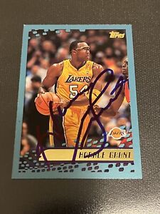 Horace Grant Autographed Signed Card ~ 2001-02 NBA Topps ~ Lakers Bulls