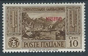 1932 EGEO NISIRO GARIBALDI 10 CENT MH * - RR13585-2 - Picture 1 of 1