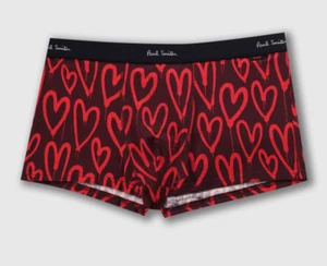 NEW W TAGS Paul Smith Men's Pop Graffiti Heart Trunks, Sz L - Picture 1 of 1