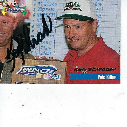 KEN SCHRADER SIGNED 1997 MAXX RACING #82 - NASCAR - Image 1 of 1