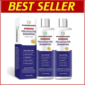 Sulfate-Free Anti-Dandruff & Folliculitis Treatment Shampoo - 2 Bottles - Picture 1 of 10