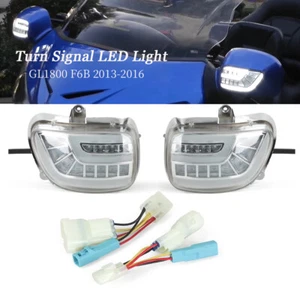 New Light Mirror Lamp turn signal LED light FOR GOLDWING GL1800 F6B 2013-2016 - Afbeelding 1 van 12