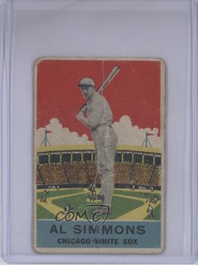 1933 DeLong R333 Al Simmons #2 HOF