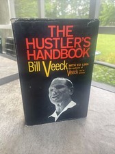 1965 First Edition THE HUSTLER’S HANDBOOK Bill Veeck HB DJ