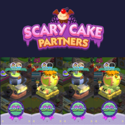 Scary Cake Partners Monopoly Go Event (Full C...