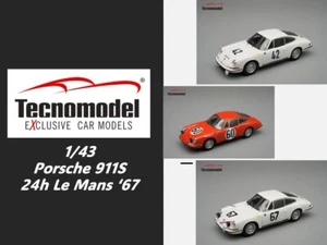 Tecnomodel 1/43 Resina - Porsche 911S 24h Le Mans 1967 #42-60-67 - Imagen 1 de 10