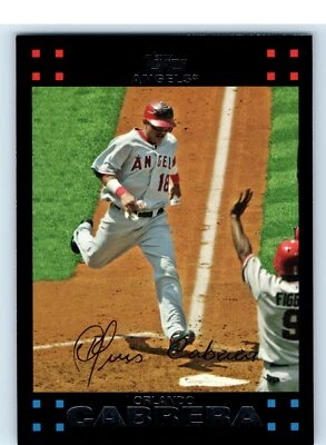 2007 Topps #546 Orlando Cabrera Very Good - Image 1 of 2