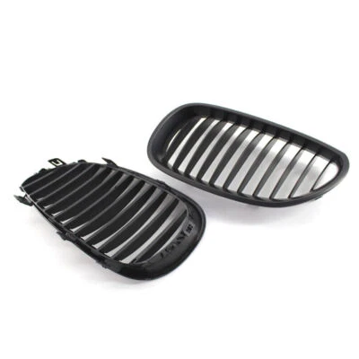 Parrilla riñón negro mate para BMW 528i E60 E61 M5 serie 5 03-09 plástico Foto 1 de 4