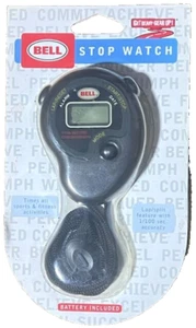 Bell ~ Digital Stopwatch ~ Lap Timer / Time / Date / Alarm Clock ~ Brand New - Picture 1 of 2